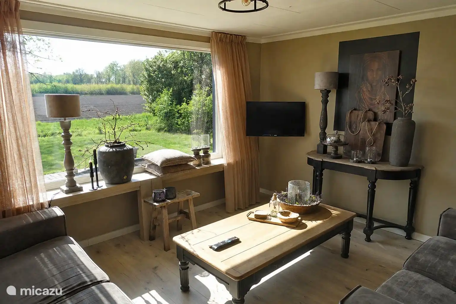 5 persoons chalet Capfun Stoetenslagh, zitgedeelte