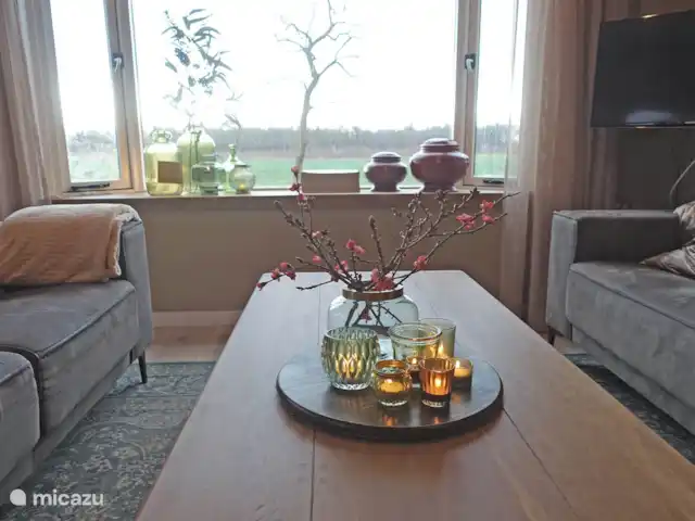 De Wilg, Stoetenslagh huren in Nederland, Overijssel, Rheezerveen - chalet 5 persoons chalet De Wilg, Rheezerveen. Zitgedeelte