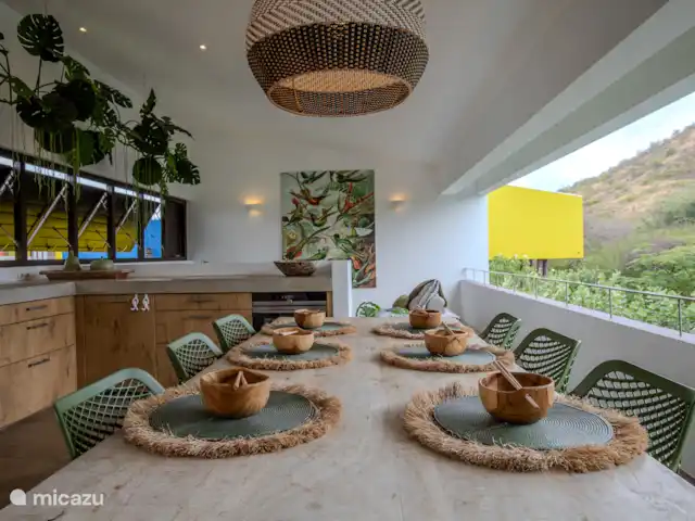 Villa design unique dans un complexe naturel | Curaçao, Curaçao-Centre, Sint Michiel - villa Gauche et droite : la sensation du plein air