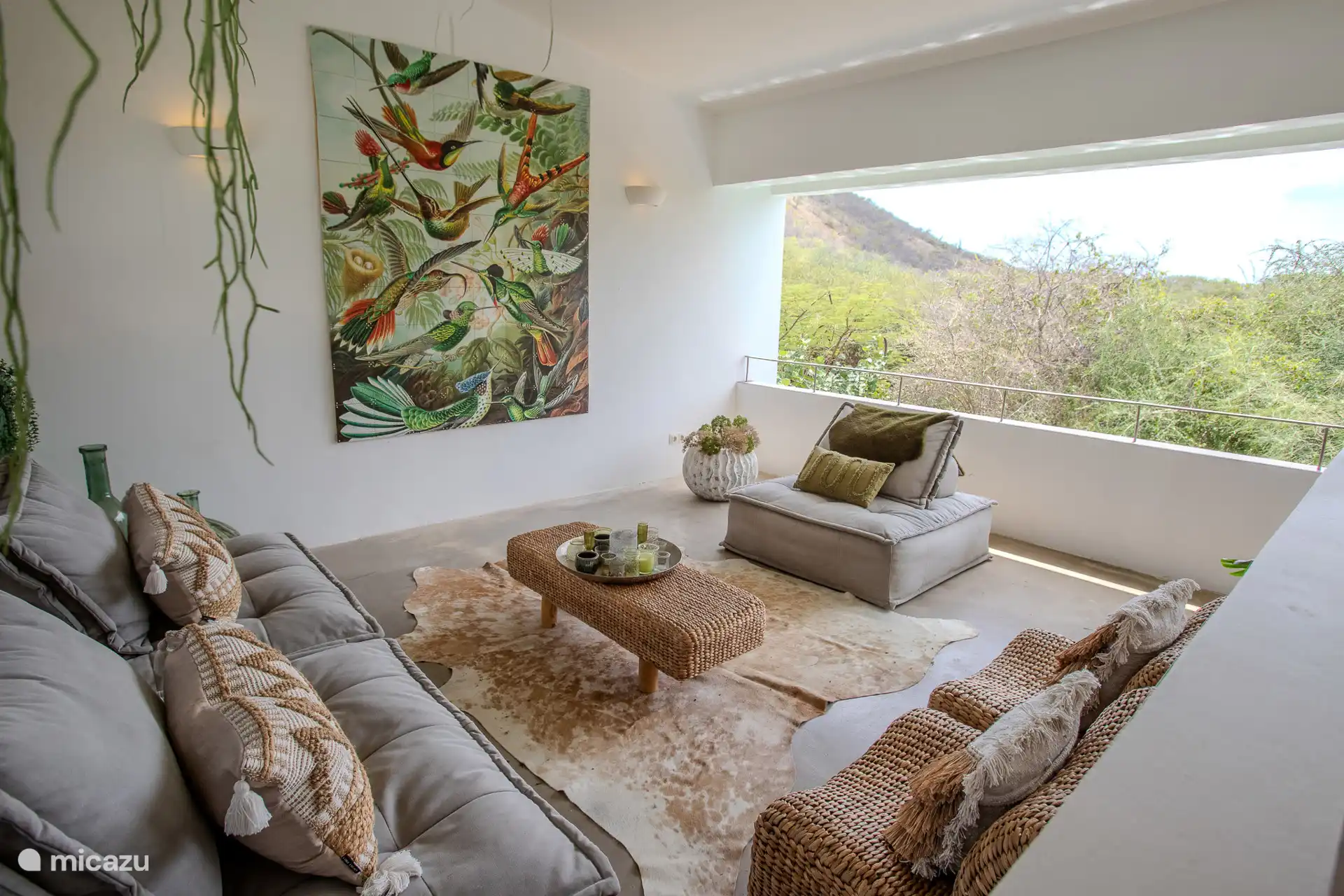 Das Outdoor/Indoor-Konzept wird hier deutlich sichtbar