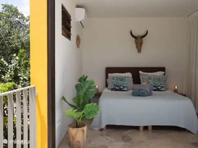 Villa design unique dans un complexe naturel | Curaçao, Curaçao-Centre, Sint Michiel - villa Toutes les chambres sont climatisées