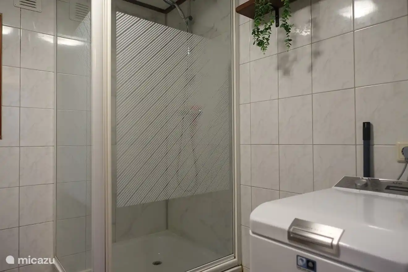 Chalet 4 personen, De eik, Stoetenslagh Rheezerveen, douchecabine, wasmachine