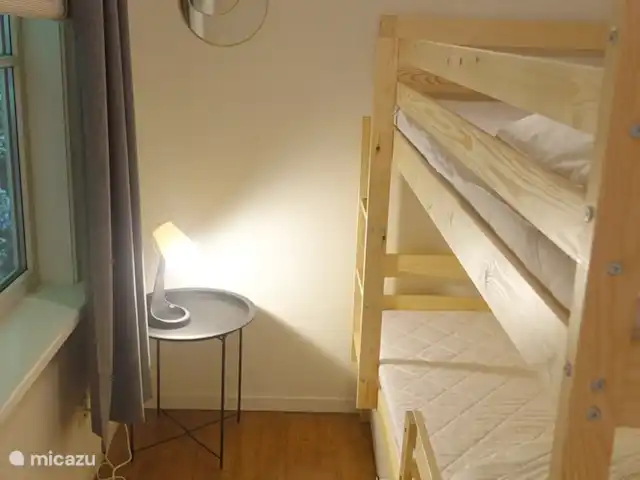 De Eik, Stoetenslagh | Pays-Bas, Overijssel, Rheezerveen - chalet Chalet 4 personnes, De eik, Stoetenslagh Rheezerveen Chambre d’enfants avec lits superposés