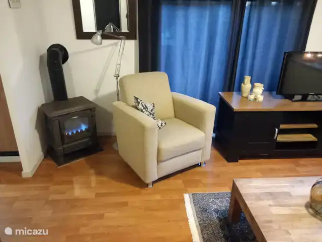 De Eik, Stoetenslagh | Pays-Bas, Overijssel, Rheezerveen - chalet Chalet 4 personnes, De eik, Stoetenslagh Rheezerveen, en plus de la climatisation, il y a aussi un chauffage au gaz