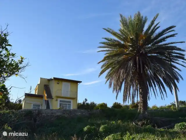 Villa Bonforte huren in Italië, Sicilië, Francofonte - villa huis gezien vanuit de tuin