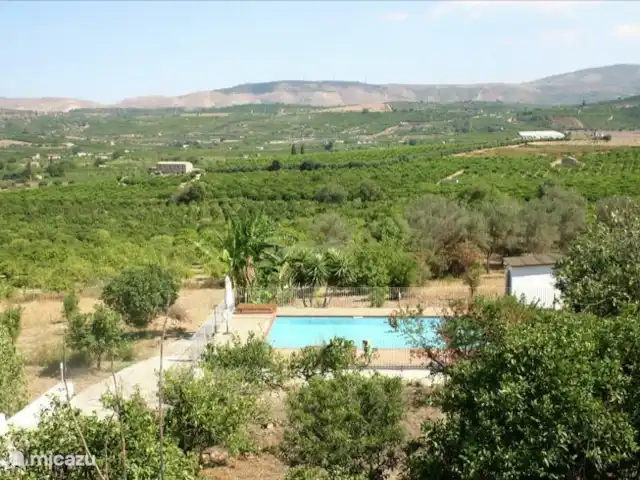 Villa Bonforte huren in Italië, Sicilië, Francofonte - villa Uitzicht vanaf dakterras