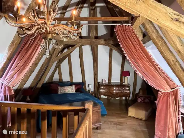 Scarpat Sérénite | France, Dordogne, Le Buisson-de-Cadouin - maison de vacances 1ère maison -- chambre principale à l’étage sur la mezzanine
