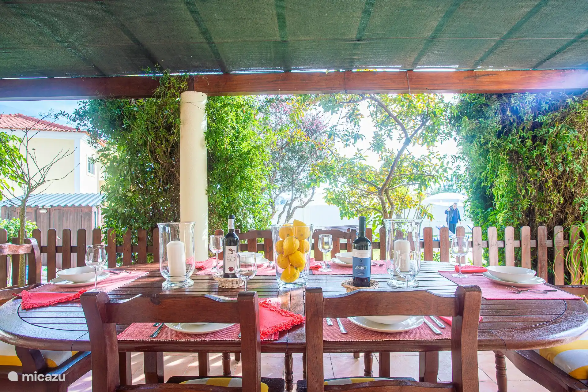 Veranda mit Essbereich