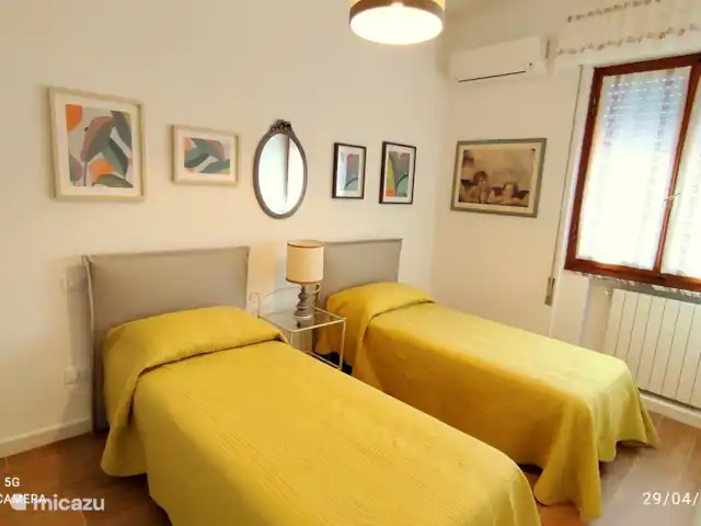 Location de Vacances Italie, Toscane, Forte Dei Marmi, villa -  Villa Elza à 400 mètres de la plage Chambre (3) : avec 2 lits, Climatisation