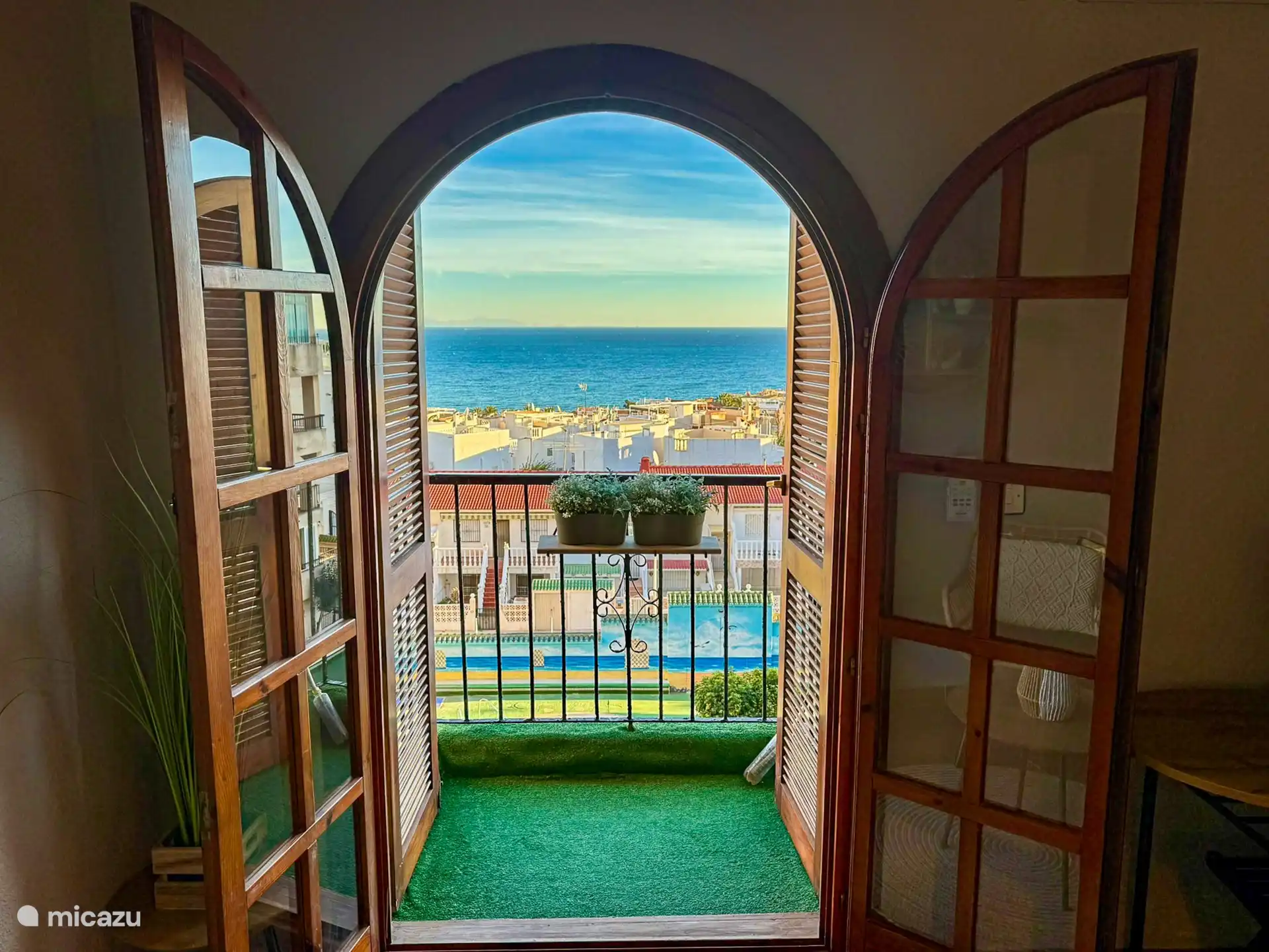 Genießen Sie den wunderschönen Meerblick