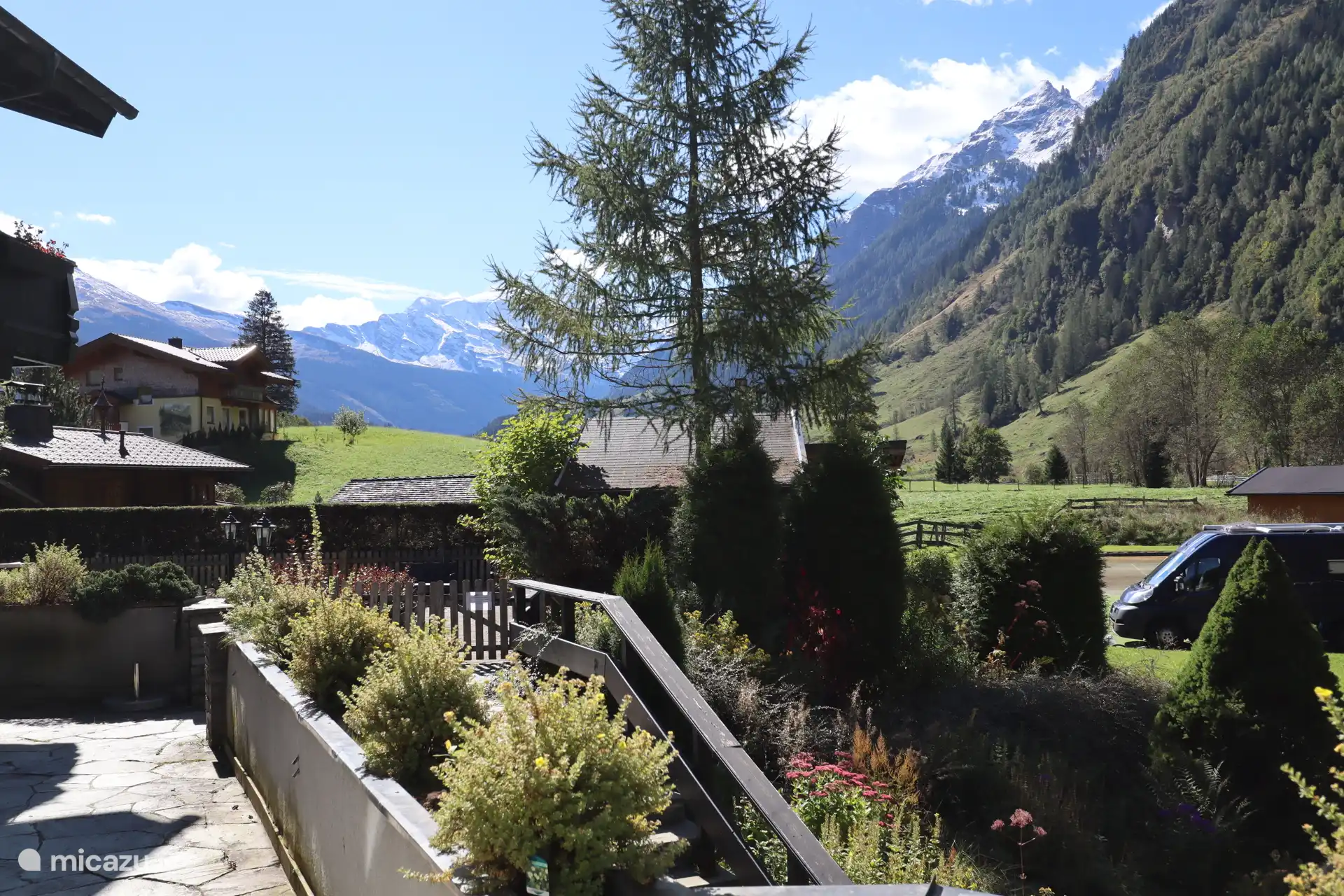 Summer view from Hocharn terrace