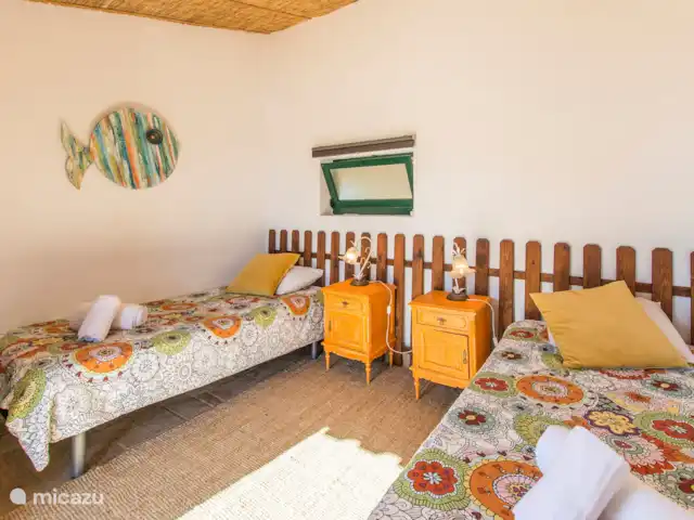 Villa Cristiane en Portugal, Algarve, Silves - villa Dormitorio en el anexo