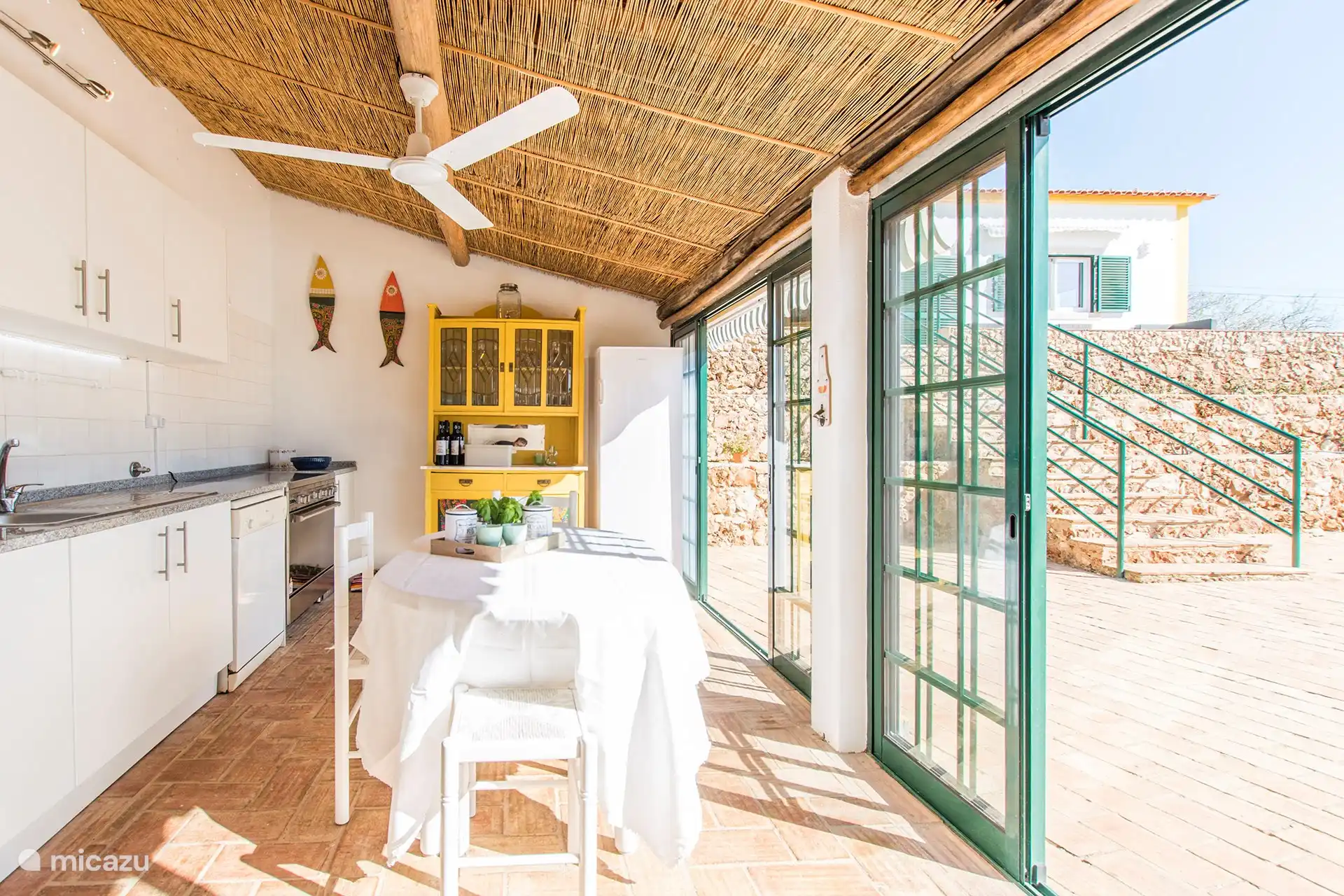 Küche im Nebengebäude