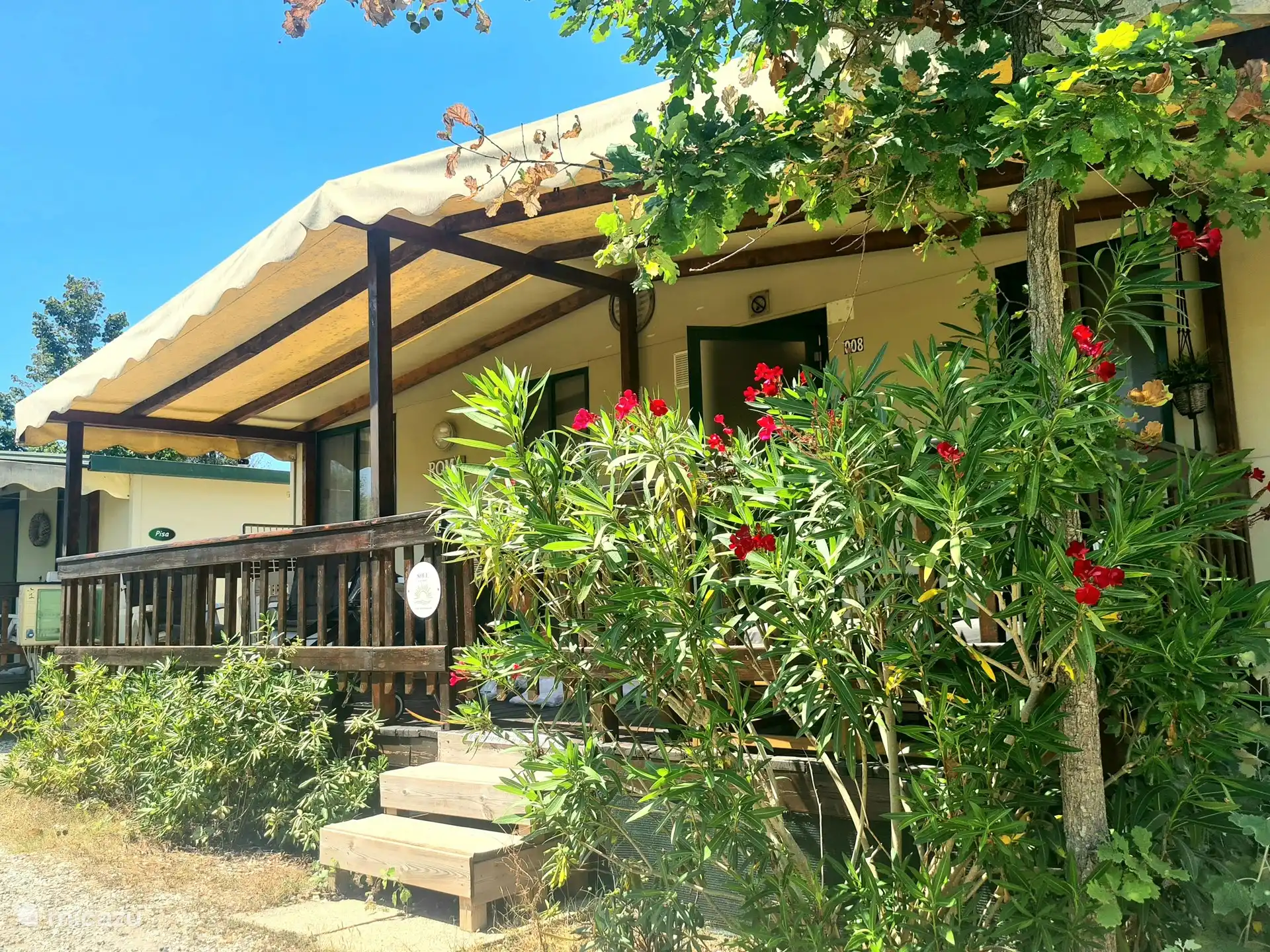 Rosa Comfort - mit Klimaanlage & Veranda! in Italien, Toskana, Viareggio - mobilheim