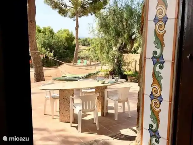 Location de Vacances Espagne, Valence, Valence (ville), villa - Villa Valencia Sunset Coin salon de la terrasse au niveau inférieur