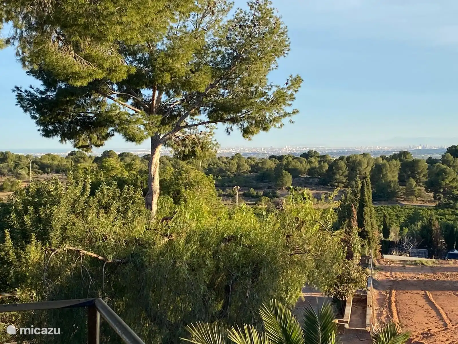 Valencia Stadt / Meerblick von der Oberen Terrasse