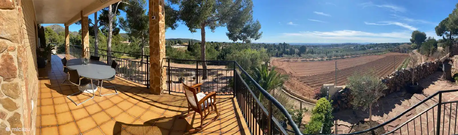 Östlicher Blick auf den Ozean