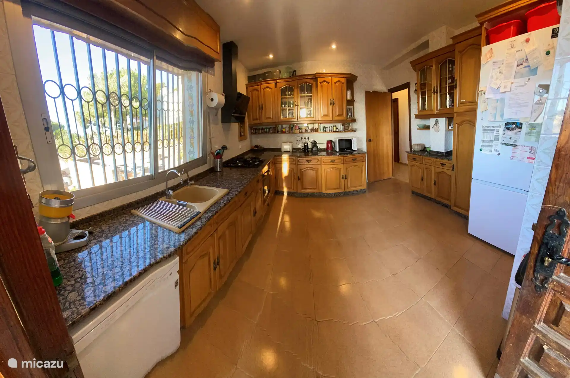 Hauptküche im Obergeschoss
