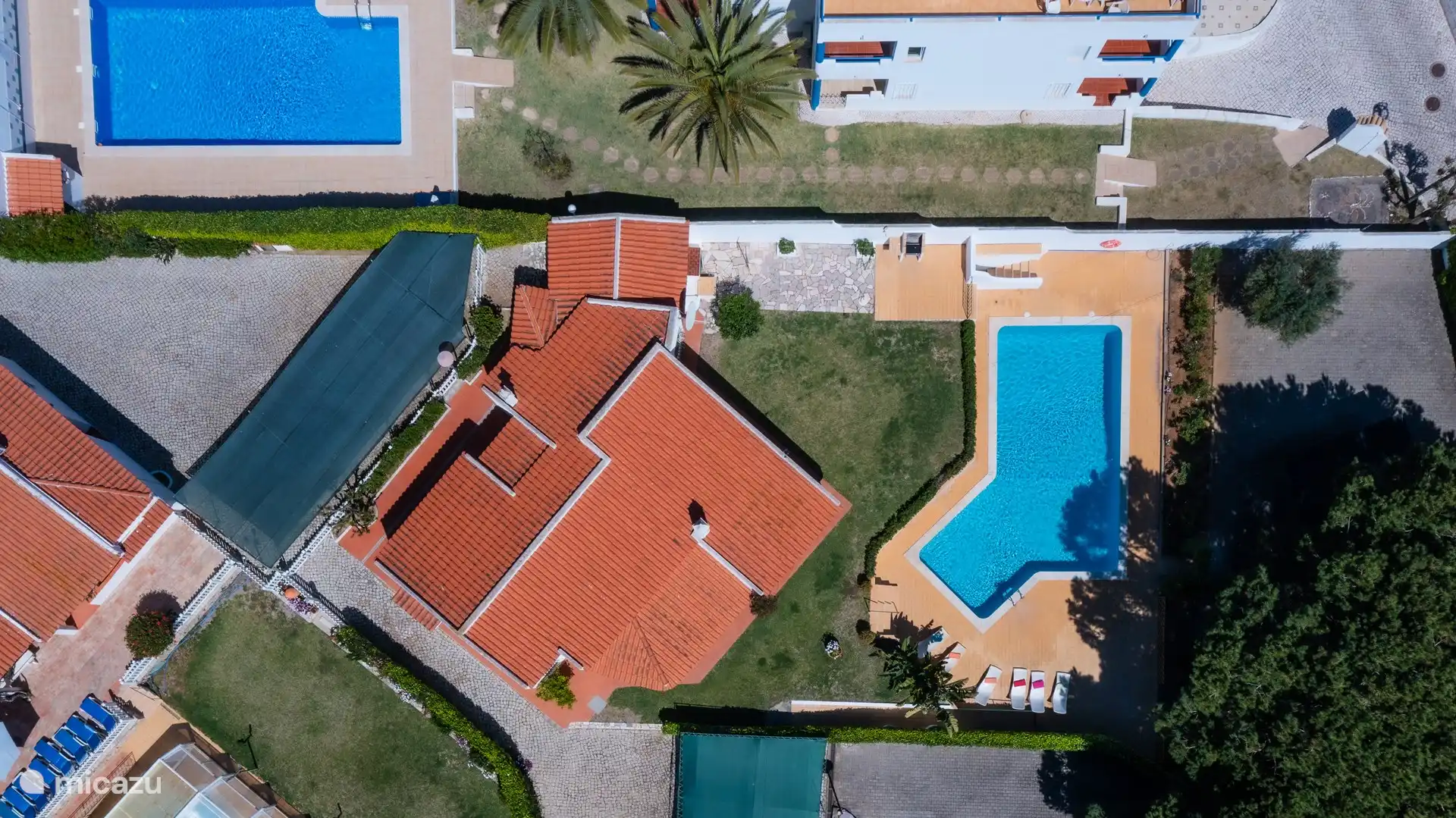 Top view Villa das Acacias