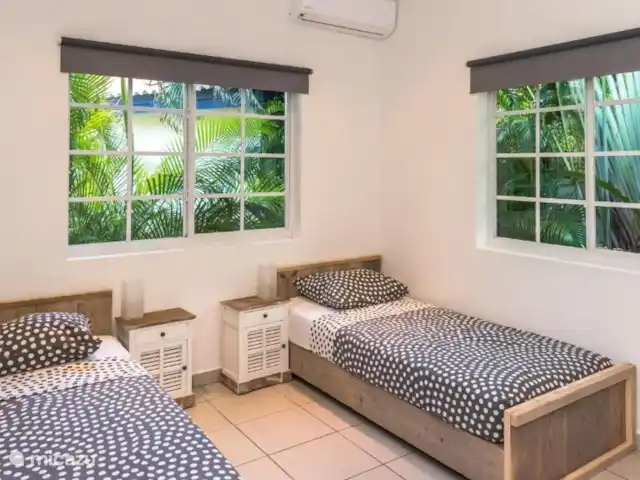 Blue Marlin Resort 3 | Curaçao, Banda Ariba (est), Mambo Beach - maison de vacances 2 lits simples peuvent également être réunis pour former un lit