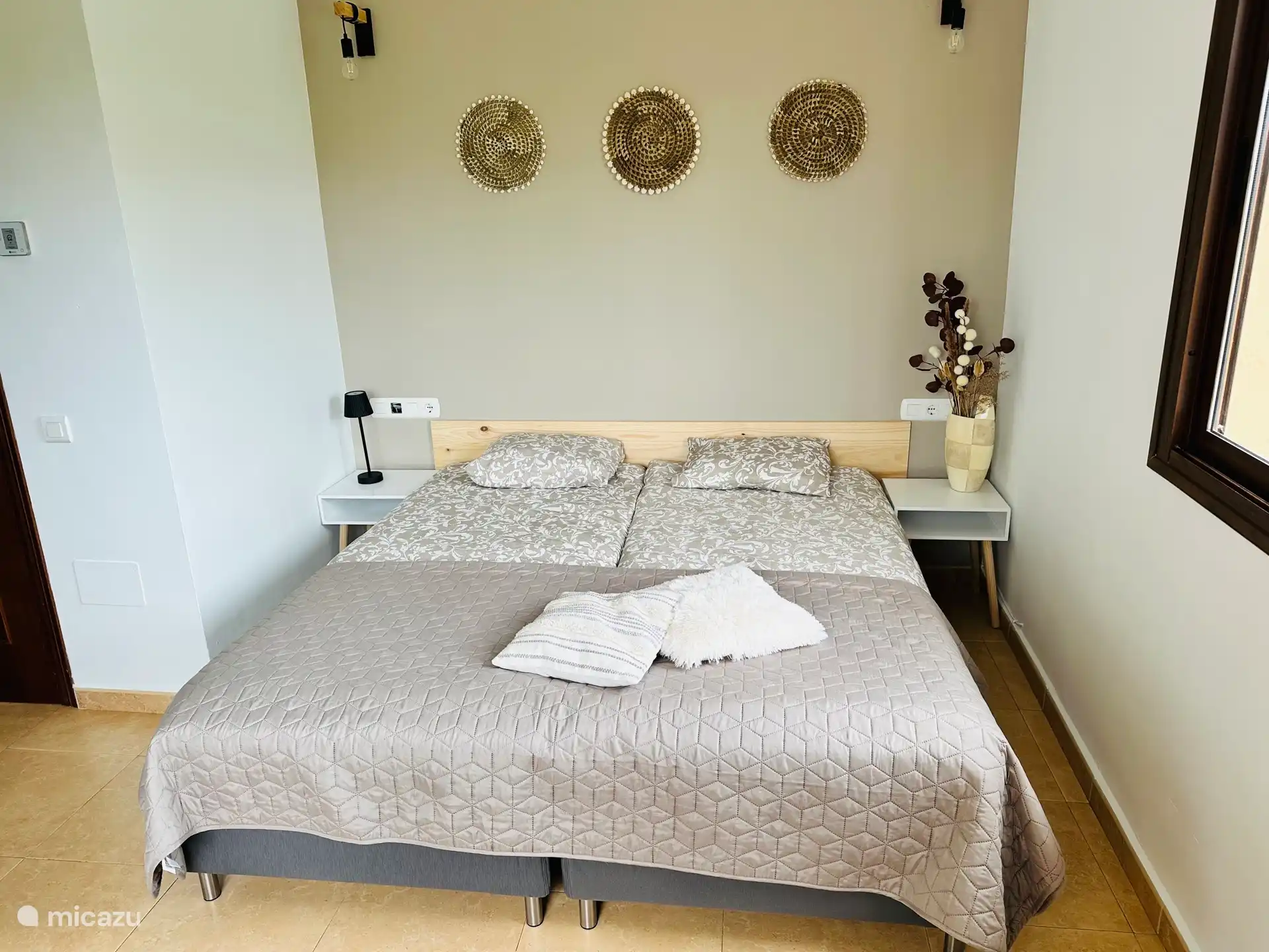 4º dormitorio con 2 camas individuales (2x 90cm)