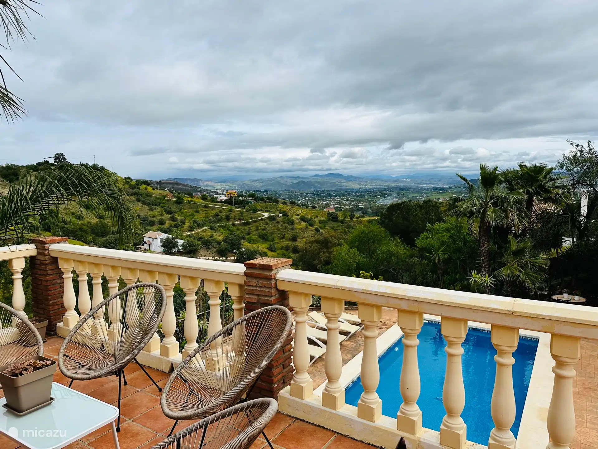 Vista desde el balcón