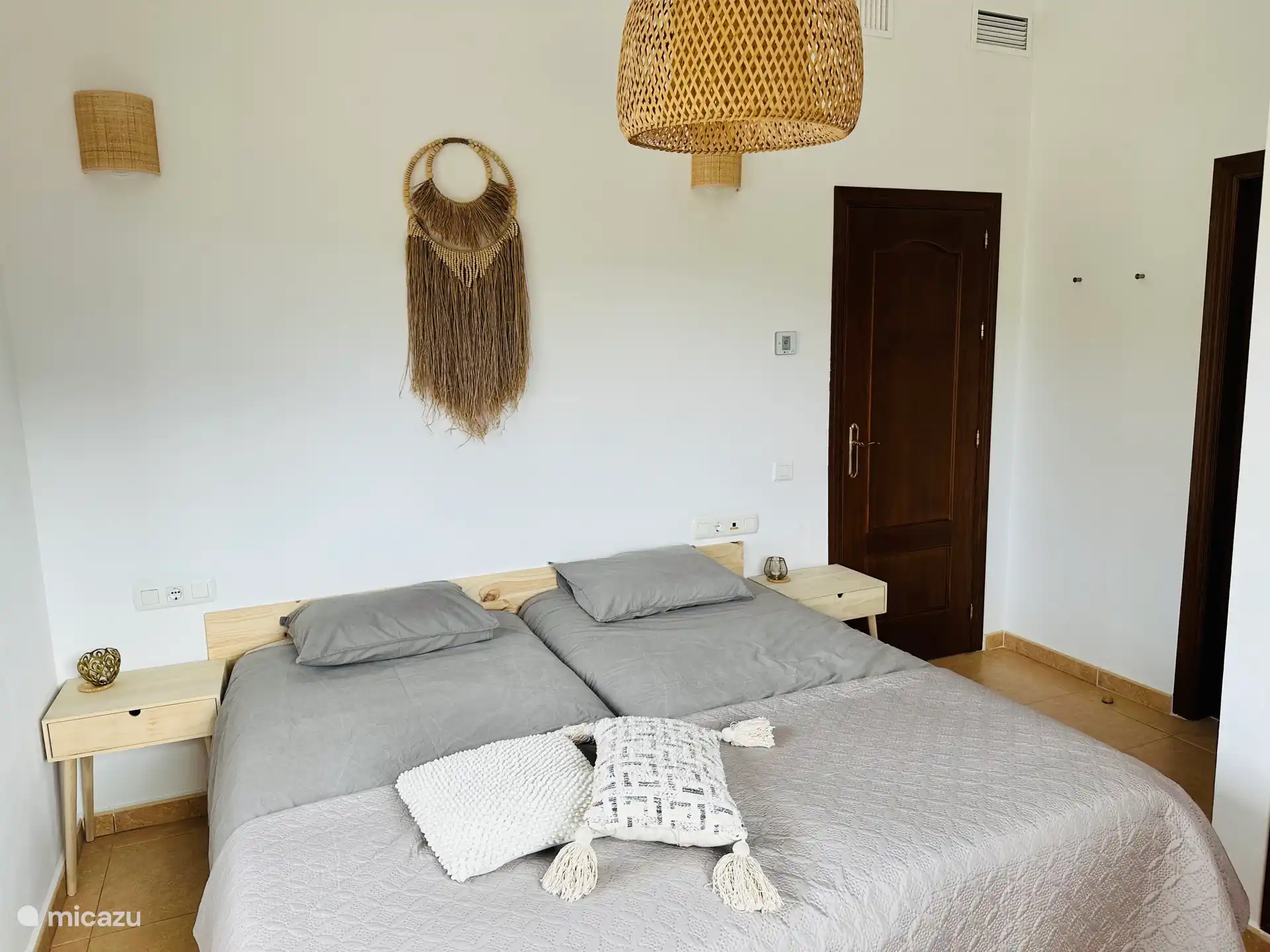 3º dormitorio con 2 camas individuales (2x 90cm)