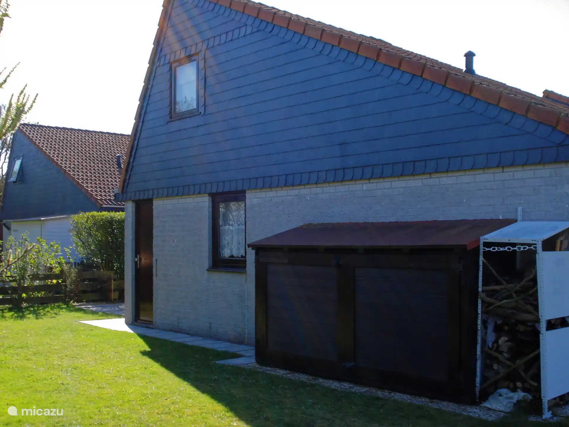 Garden and exterior of the house