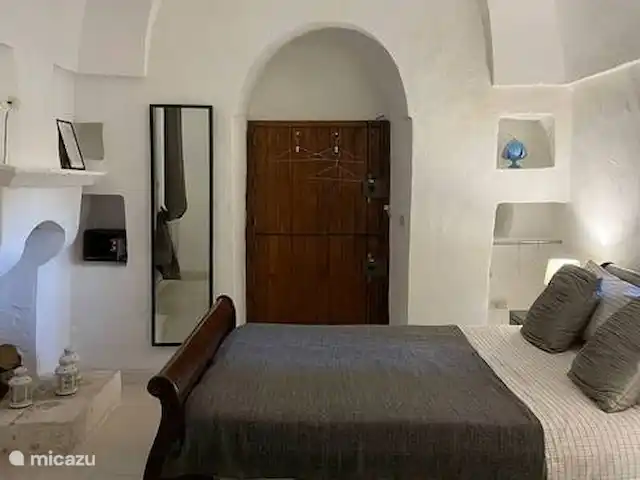 Antiguo Trullo Casa Lucca en Italia, Apulia, Carovigno - casa vacacional Resumen del dormitorio 1