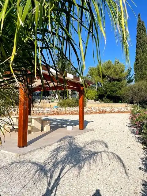 Pérgola de asientos