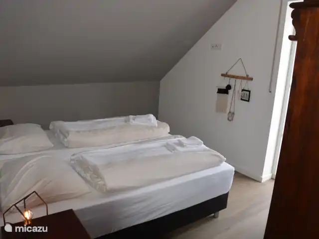 Maison de vacancesWinterberg max 16 pers | Allemagne, Sauerland, Winterberg - maison de vacances Chambre double avec 2 lits simples à sommier tapissier qui peuvent être séparés si vous le souhaitez.