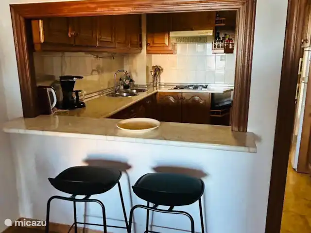 Casa de Estepa, Torremolinos huren in Spanje, Costa del Sol, Torremolinos - appartement Een gedeelte van de keuken.