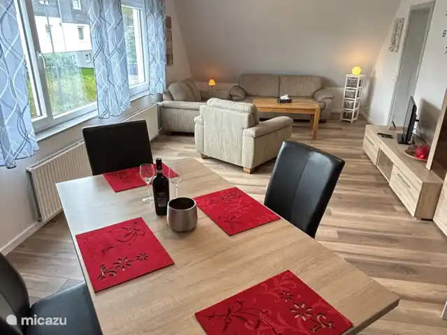 Location de Vacances Allemagne, Sauerland, Bad Laasphe, appartement - Ancienne Boulangerie - 3 Chambres Salon