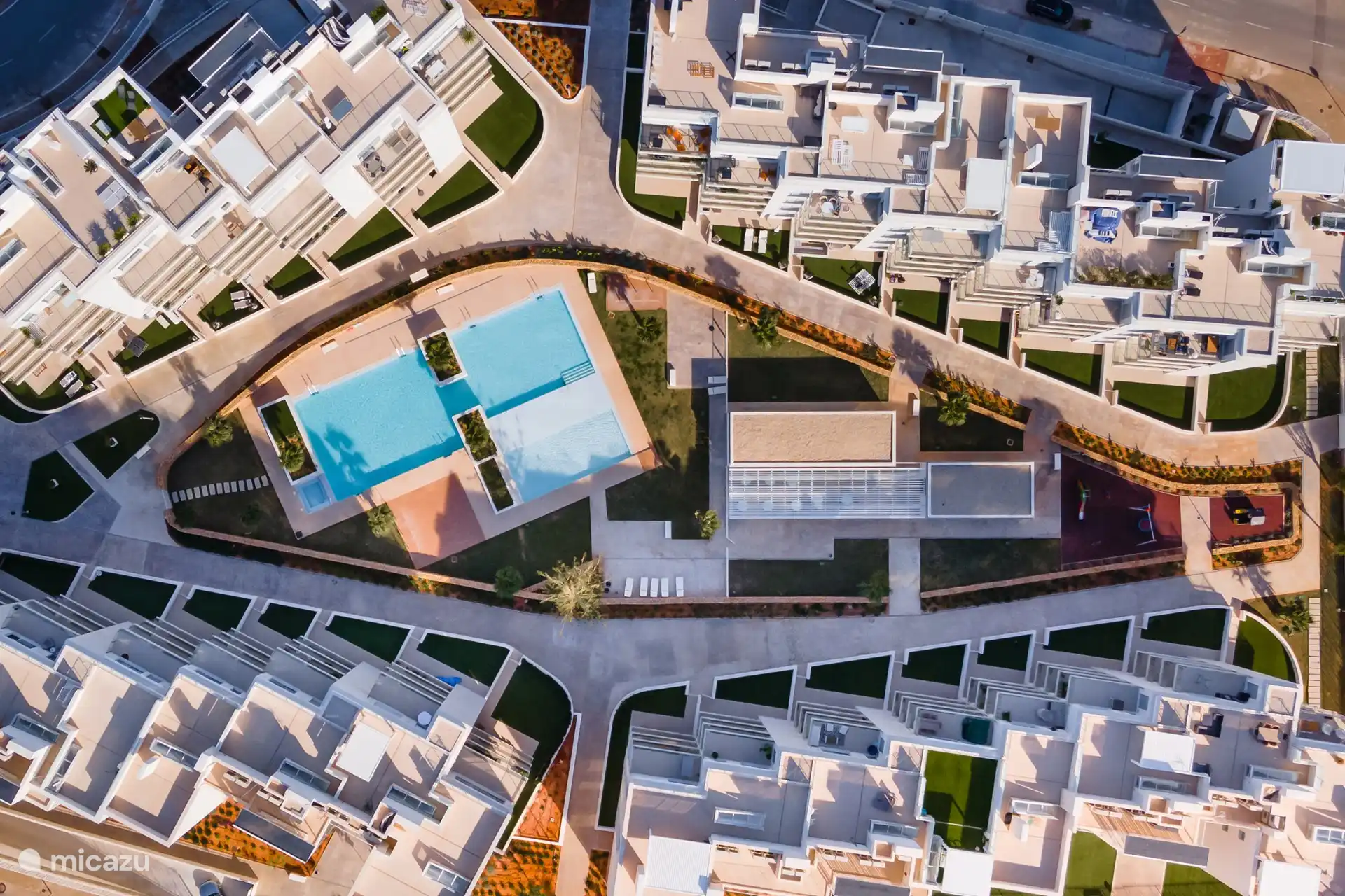 bovenaanzicht complez