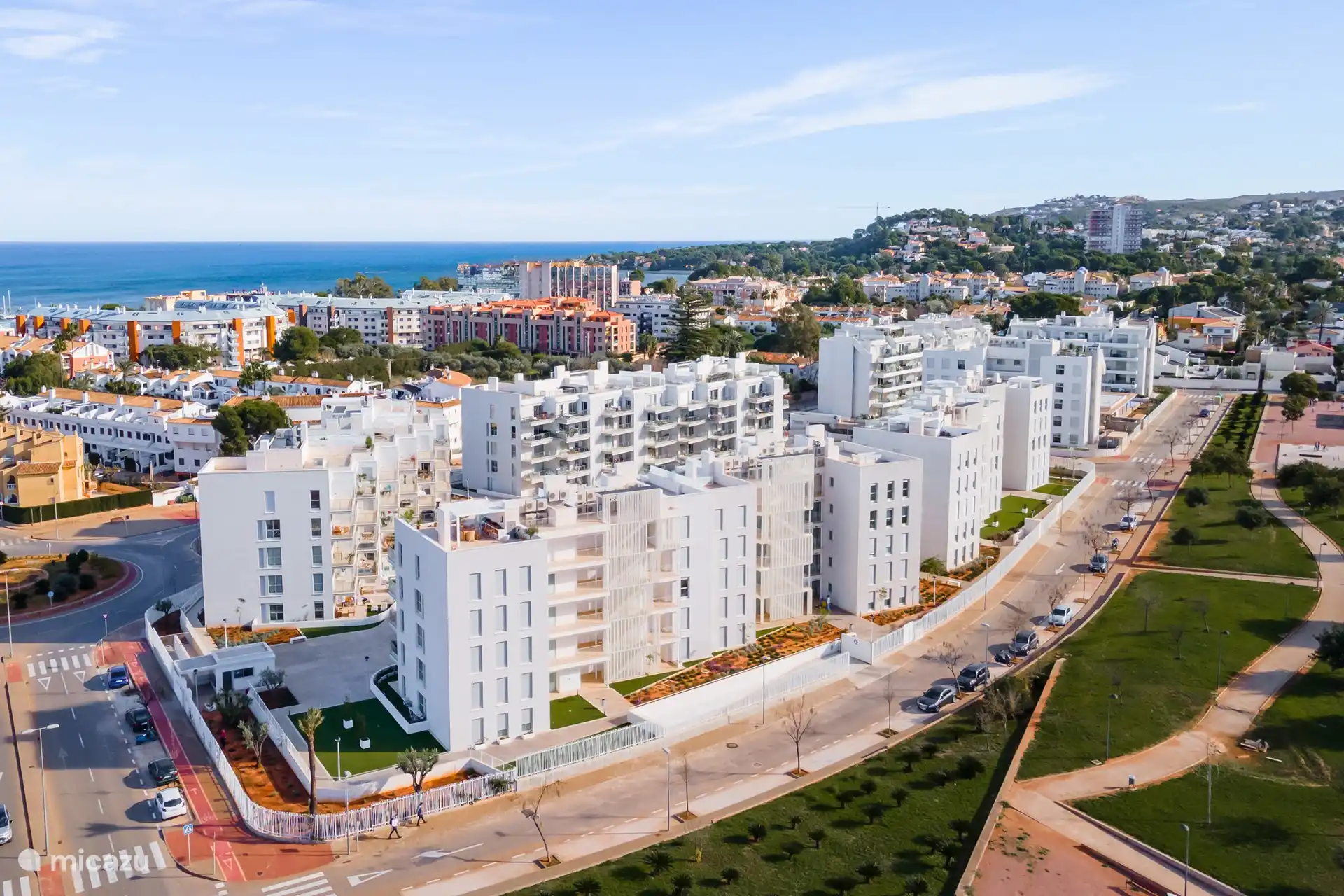 10 minuten lopen naar zee en strand