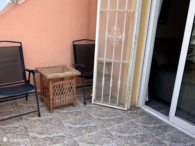 Casa Kim en España, Costa Blanca, Orihuela - casa paredada Terraza al norte del dormitorio 2