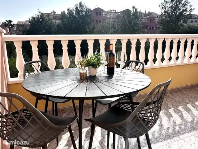 Casa Kim en España, Costa Blanca, Orihuela - casa paredada Terraza sur anexa al dormitorio