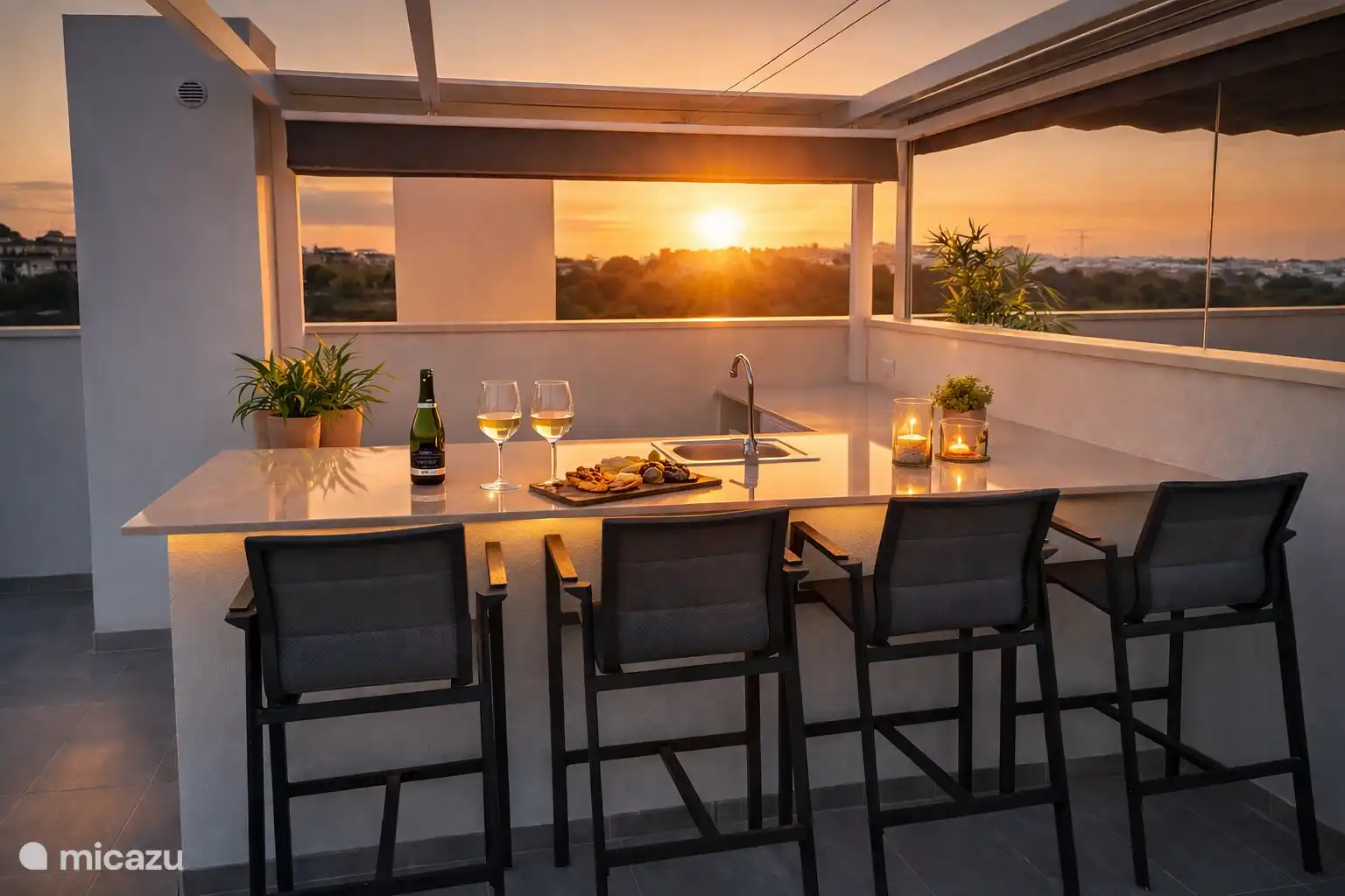 Casa vacacional de última hora España, Costa Blanca, Orihuela Costa – penthouse Ático de lujo con solario de 80 m²