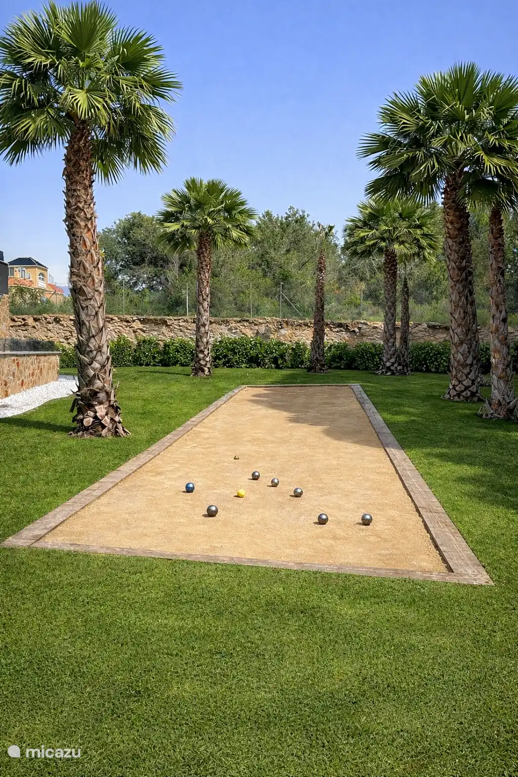 Campo de juego de petanca