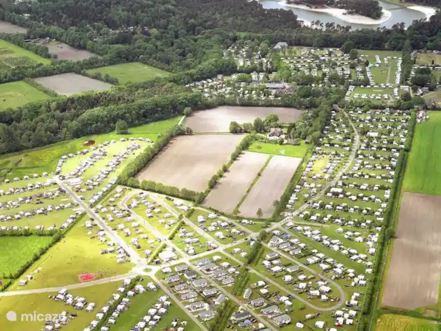 Heigraaf Woudenberg | Pays-Bas, Utrecht, Woudenberg - chalet Vue aérienne du parc De Heigraaf