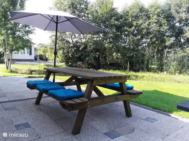 Heigraaf Woudenberg | Pays-Bas, Utrecht, Woudenberg - chalet La table de pique-.