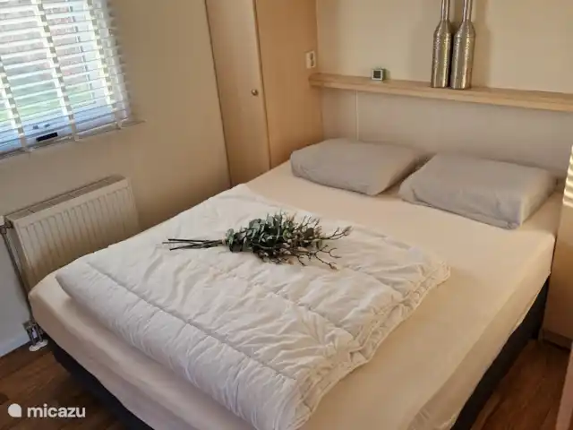 Heigraaf Woudenberg | Pays-Bas, Utrecht, Woudenberg - chalet Chambre avec 2 pers. lit.