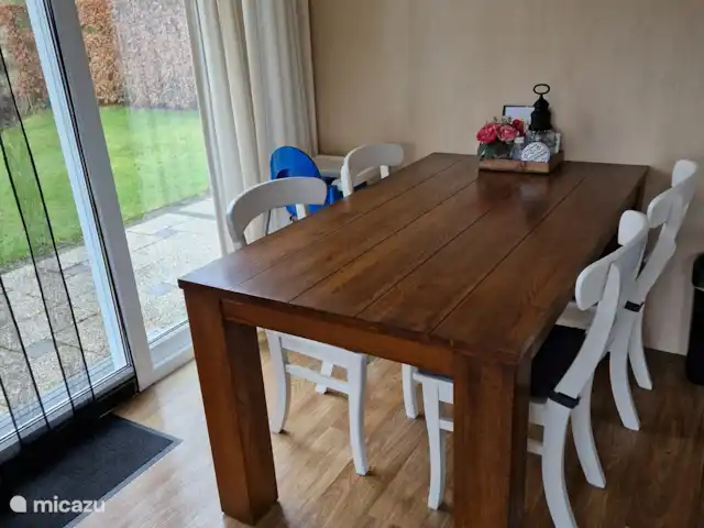 Heigraaf Woudenberg | Pays-Bas, Utrecht, Woudenberg - chalet La table à manger.