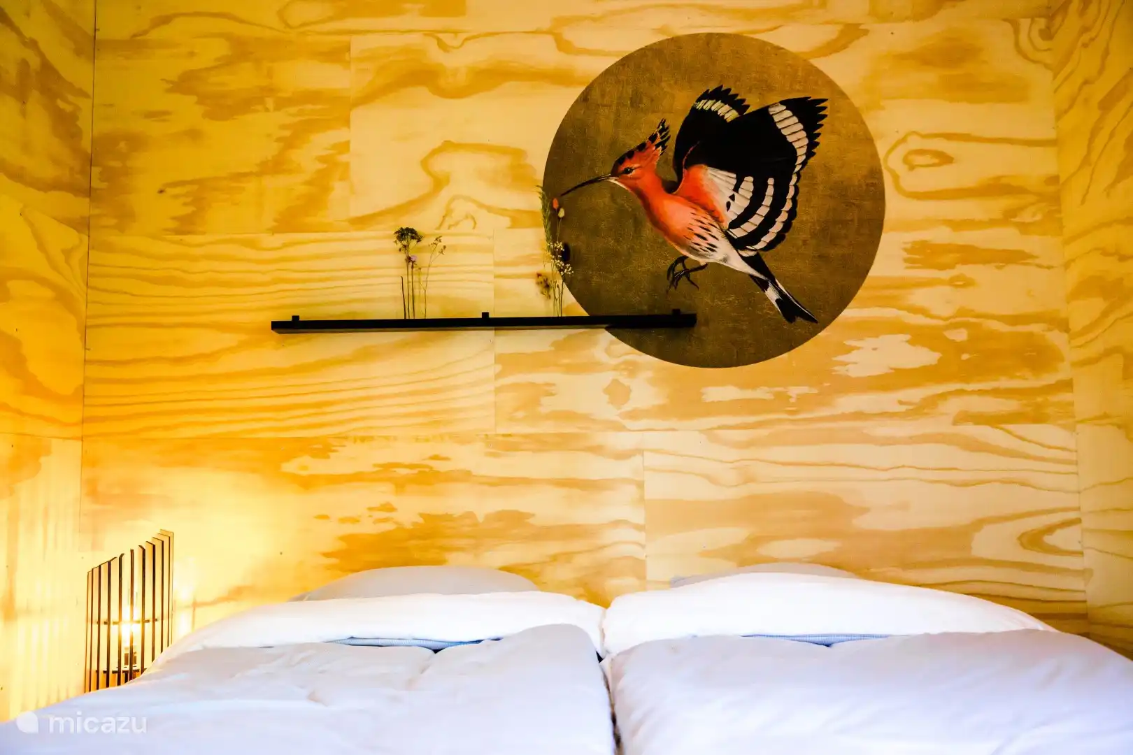 Slaapkamer met tweepersoonsbed