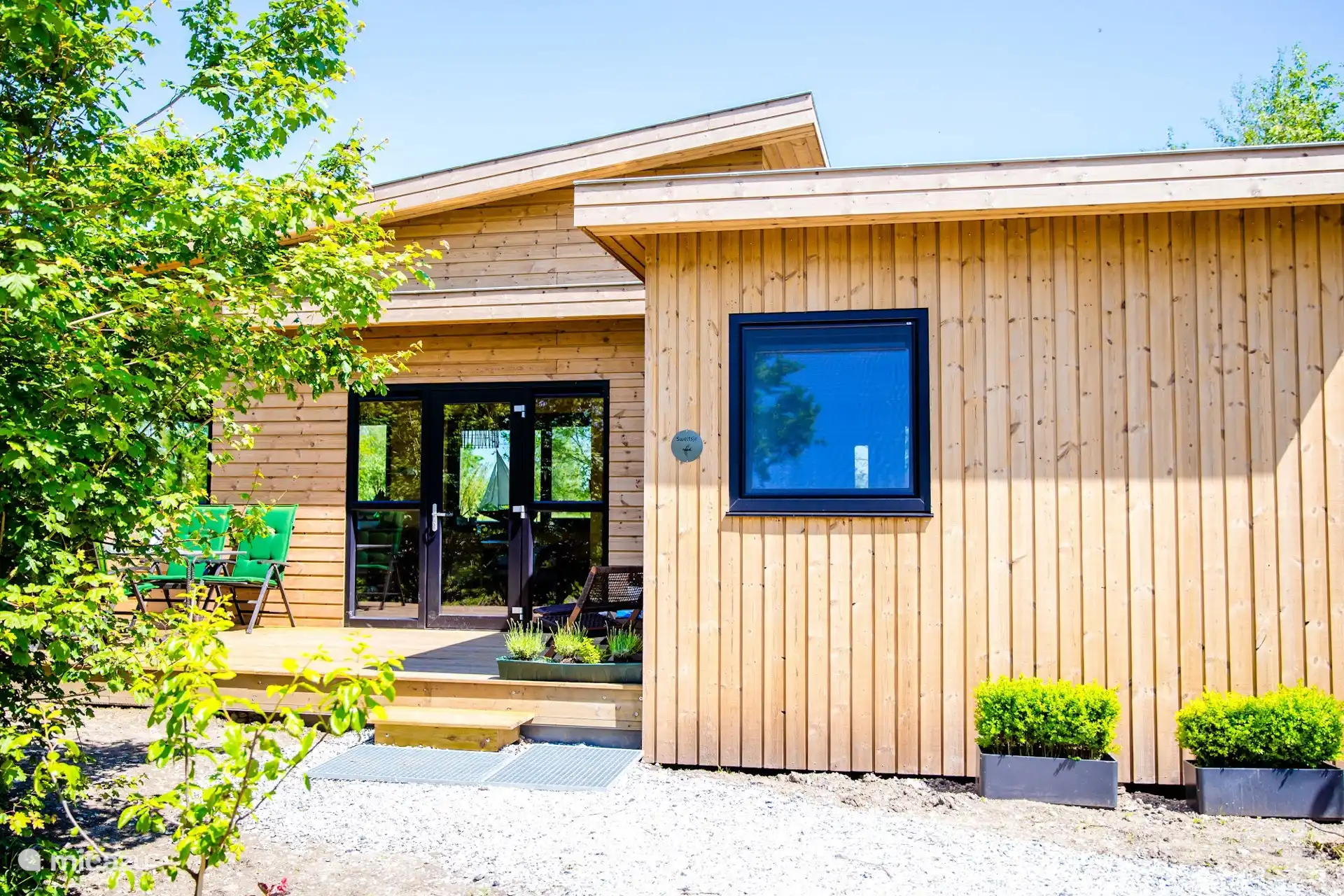 vakantiehuis huren in Goëngahuizen, Friesland, Nederland - Waterlodge Sweltsje