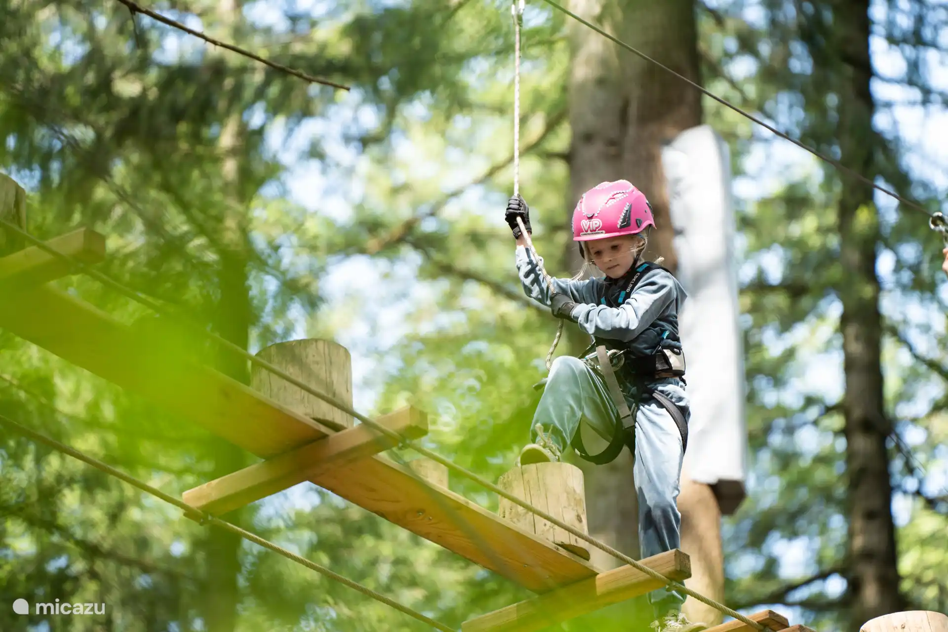 Entdecken Sie die einzigartige Veluwe und steigen Sie im Kletterwald Garderen in die Lüfte! Spaß für Groß und Klein