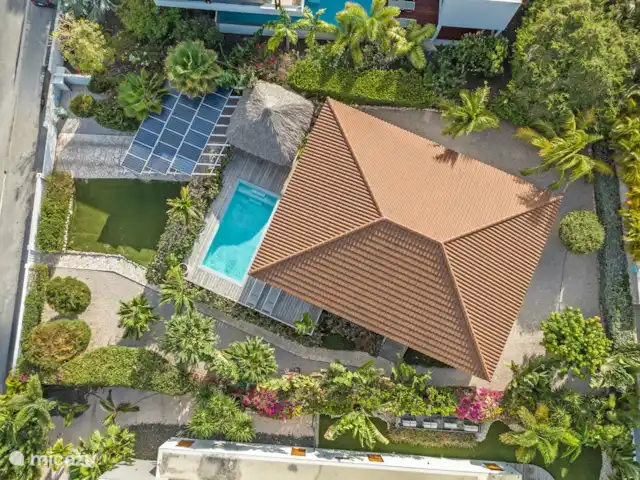 Lotus Rose Jan Thiel | Curaçao, Banda Ariba (est), Vista Royal - villa Vue de dessus de la villa