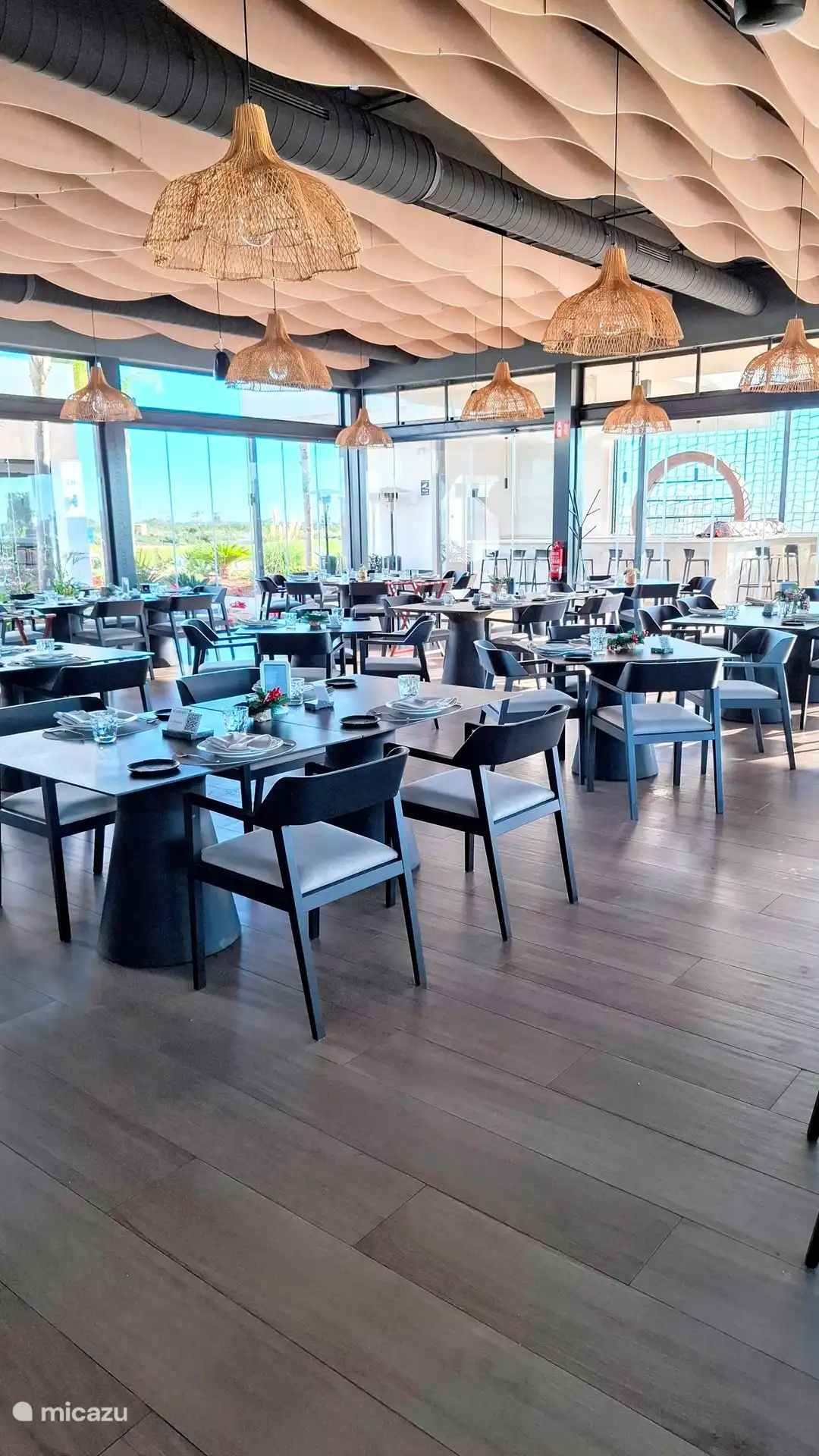 Restaurante gastronómico en el complejo.