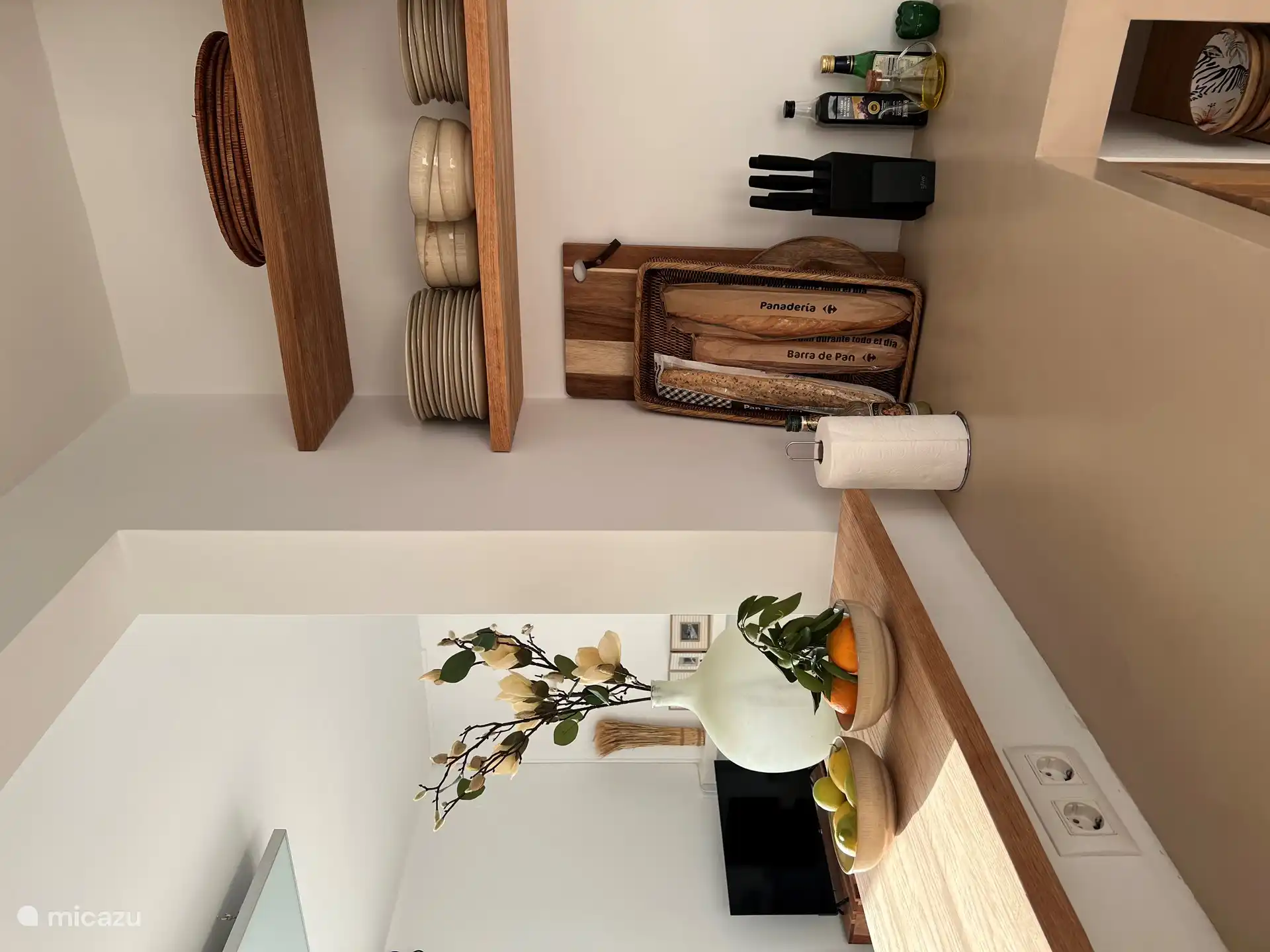 Hay mucho espacio para preparar deliciosos platos