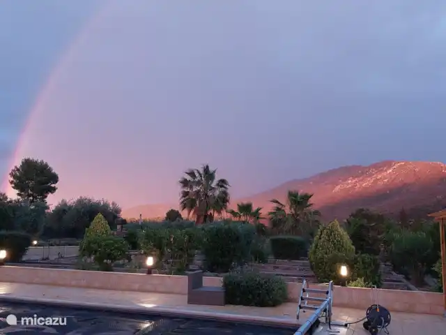 Casa Campo Rústico en España, Murcia, Calasparra  - casa vacacional Hermosa puesta de sol